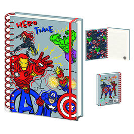Spiral notebook A5 Avengers (Hero Club) 21 x 15 cm