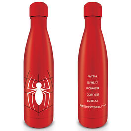 PYR - Botella metálica Spiderman Great Power