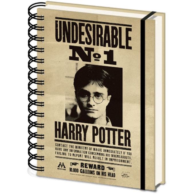 Libreta 3D Harry Potter Harry & Sirius