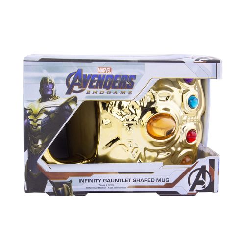 Taza 3D Marvel Vengadores puño de Thanos