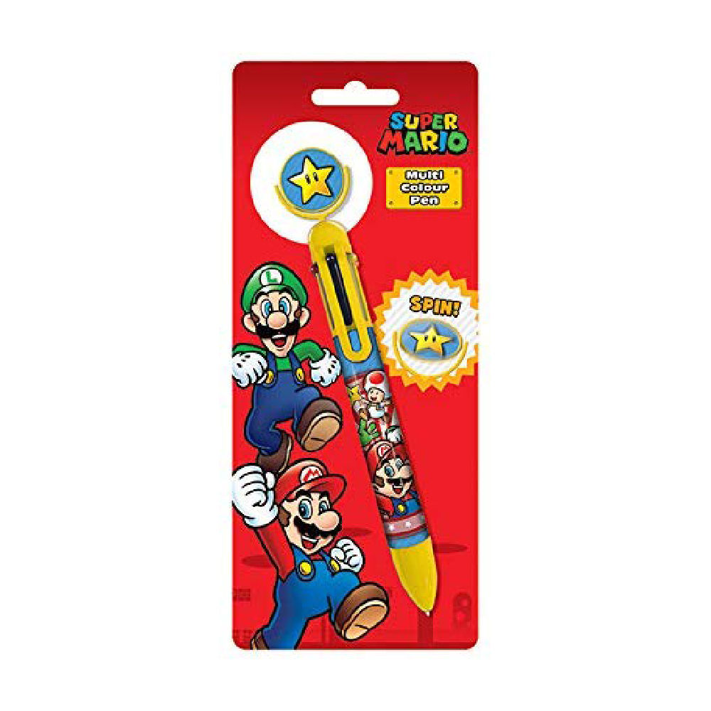 PYR - Boligrafo Super Mario 6 colores