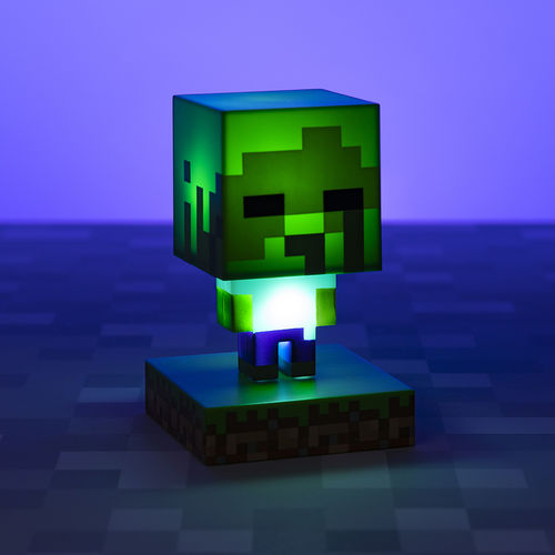 Lamp Icons Minecraft Zombie 12 cm