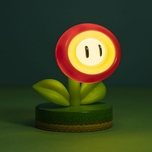 LÃ¡mpara Icon Super Mario Fire Flower