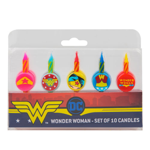 Velas de cumpleaños Wonder Woman