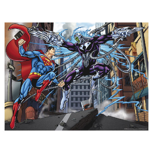 Puzzle lenticular DC Comics Superman vs. Electro 500 piezas