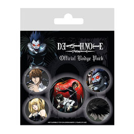 Death Note Characters Badge Pack
