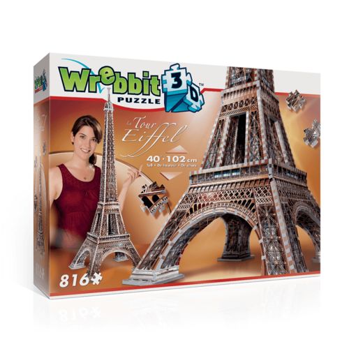 WRB - Puzzle 3D Torre Eiffel (816 piezas)