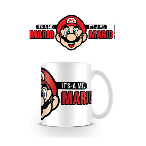 Taza desayuno Super Mario Its A Me - Mario