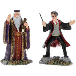 Figura decorativa Harry Potter y Dumbledore