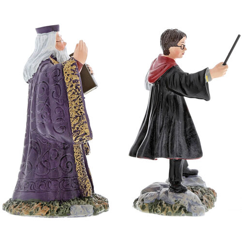 Figura decorativa Harry Potter y Dumbledore