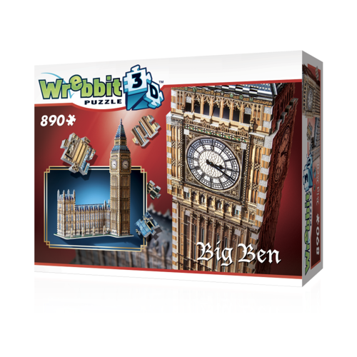 Puzzle 3D Big Ben (890 piezas)