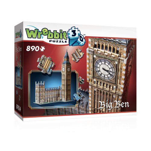 Puzzle 3D Big Ben (890 piezas)