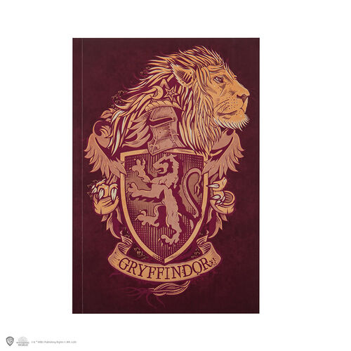 Cuaderno A5 Harry Potter Gryffindor