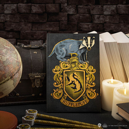 Cuaderno A5 Harry Potter Hufflepuff