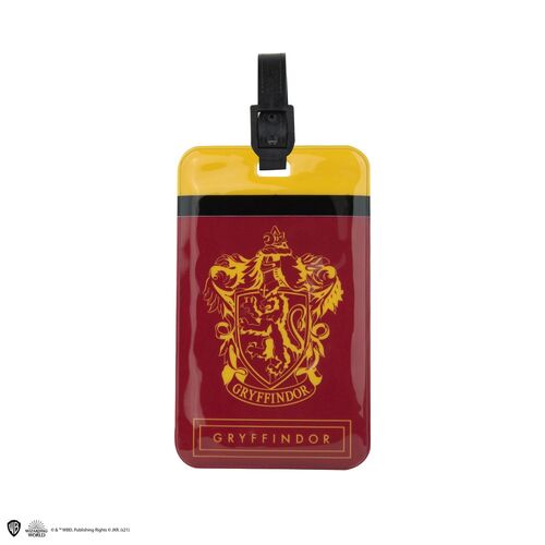 Etiqueta de equipaje y Funda de pasaporte Harry Potter Gryffindor