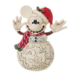 Figura decorativa Muñeco de nieve Mickey