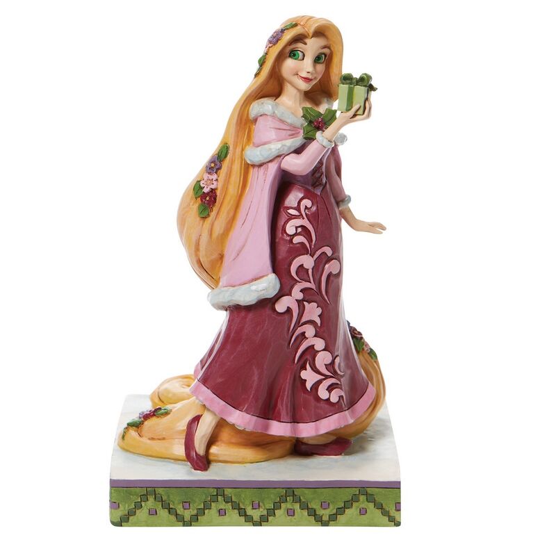 Enesco, Figura decorativa Rapunzel con regalos de Disney