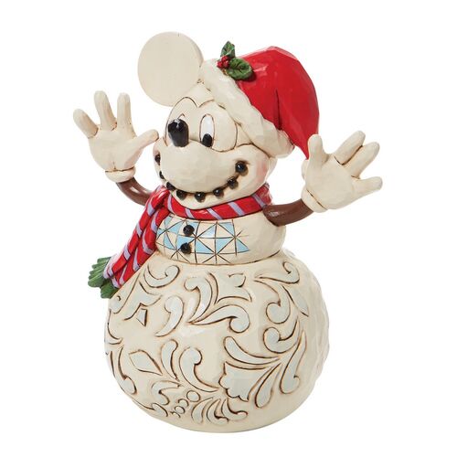 Figura decorativa Mueco de nieve Mickey