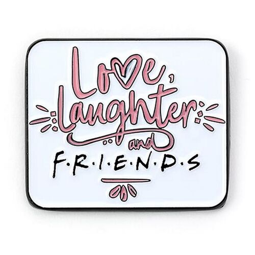 Friends The TV Series Love, Laughter & Friends Pin Badge
