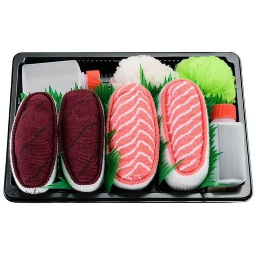 Sushi Socks Box Tuna Salmon S (2 pairs)