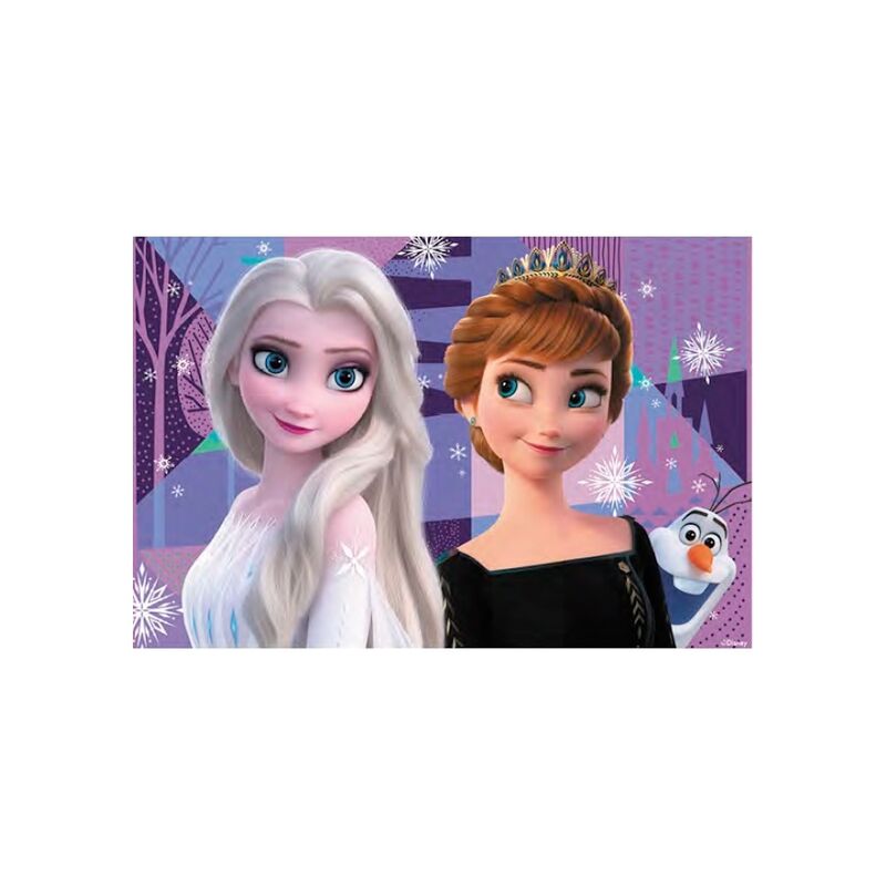 Puzzle lenticular Disney Frozen Elsa y Anna