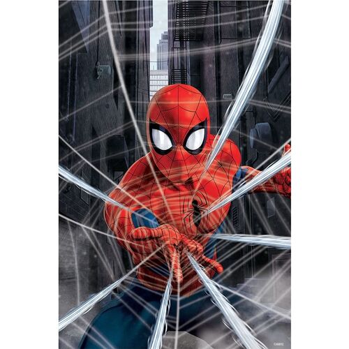 Marvel Spiderman Puzzle in a collectible tin