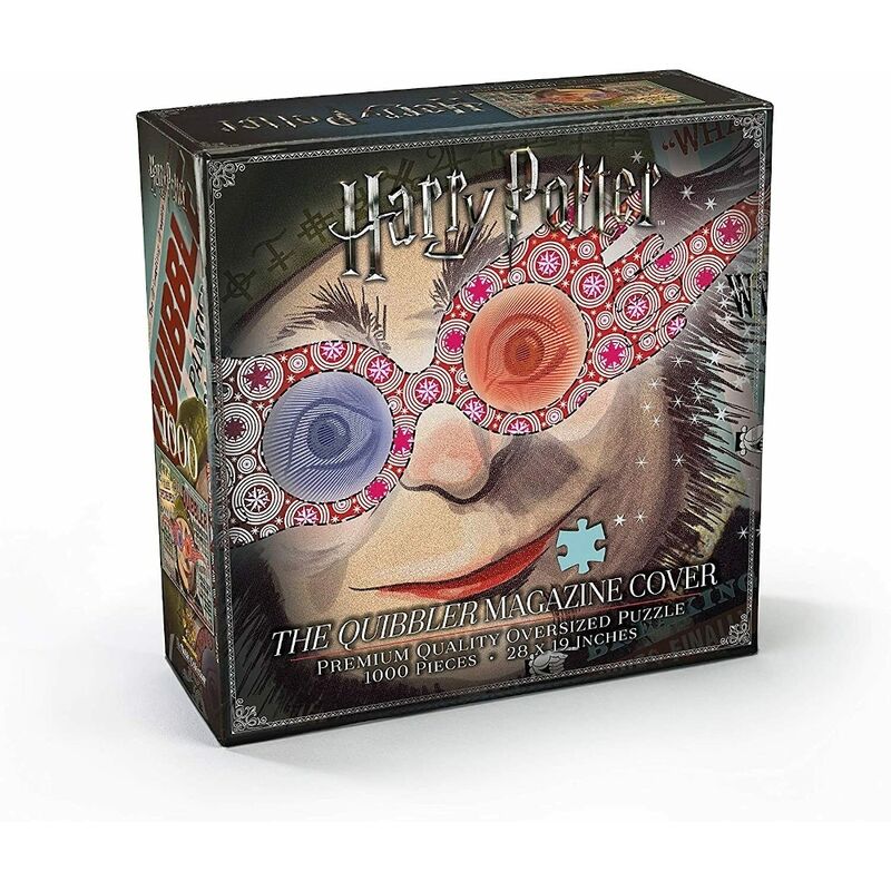 The Noble Collection, Puzzle 1000 piezas The Quibbler Magazine de Harry Potter