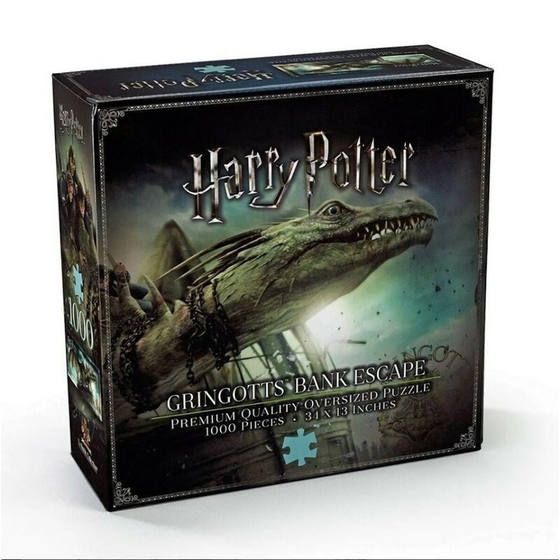 The Noble Collection, Puzzle 1000 piezas Escape del Banco Gringotts de Harry Potter