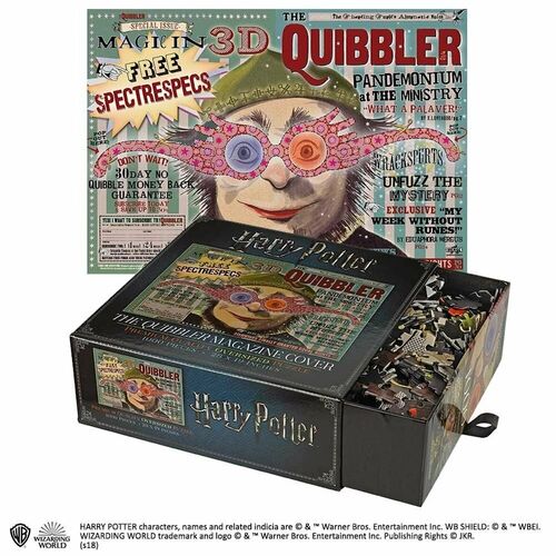 Puzzle 1000 piezas Harry Potter The Quibbler Magazine