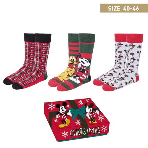 Set de calcetines Disney Navidad Talla 40/46