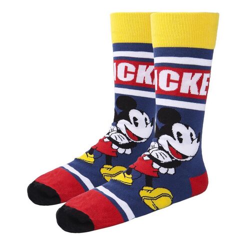 3 Pairs socks set Disney Mickey Mouse Size 36/41