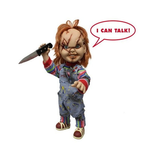 Child's Play Chucky Talking Mega Scale