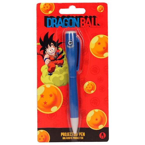 Bolígrafo con proyector de luz Dragon Ball Capsule Corp