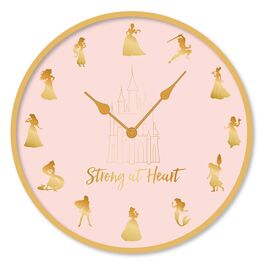 Reloj de pared Disney Princesas Fuerte de Corazón