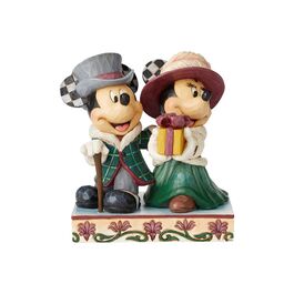 Figura decorativa Mickey & Minnie Victoriano