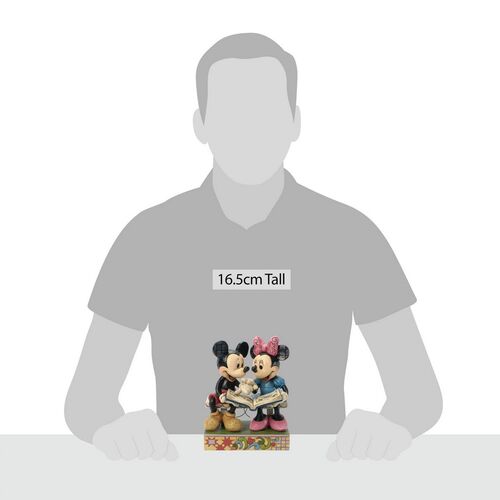 Figura decorativa Mickey & Minnie 85 Aniversario