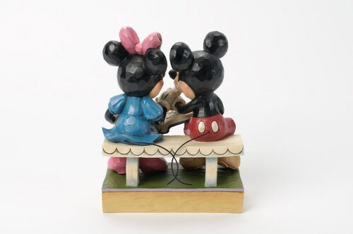Figura decorativa Mickey & Minnie 85 Aniversario