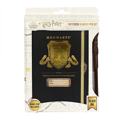 Set de Cuaderno y Bolgrafo Harry Potter Hogwarts