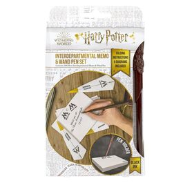 Set de Papelería Harry Potter Memos y Varita