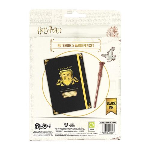 Set de Cuaderno y Bolgrafo Harry Potter Hogwarts