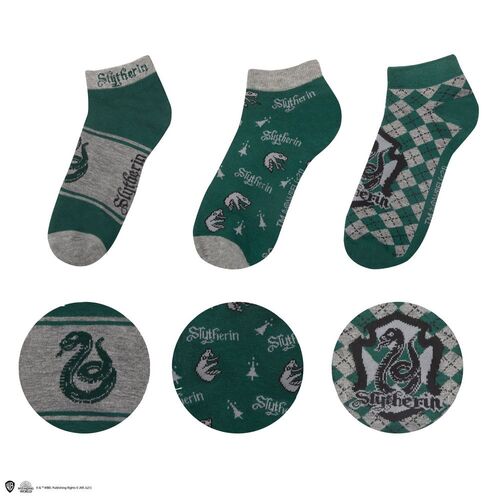 Socks Set of 3 - Harry Potter Slytherin