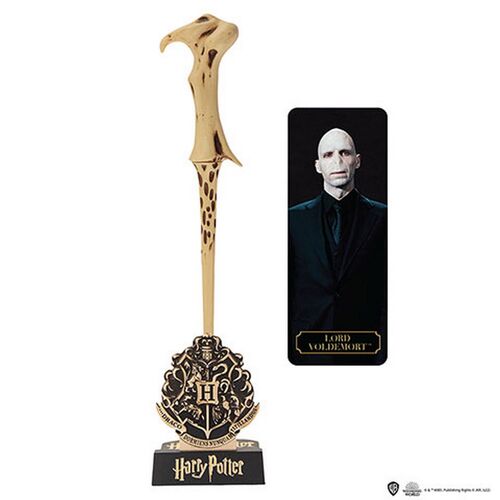 Bolígrafo de varita con soporte Voldemort