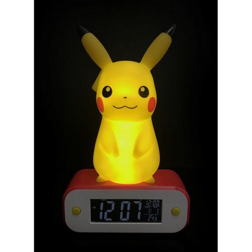 Reloj Despertador Pokemon Pikachu