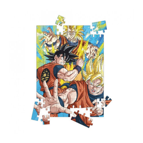 Puzzle Lenticular Dragon Ball Z Goku Saiyan 100 piezas