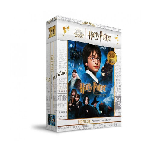 Harry Potter Philosopher's Stone Lenticular Puzzle 100pcs