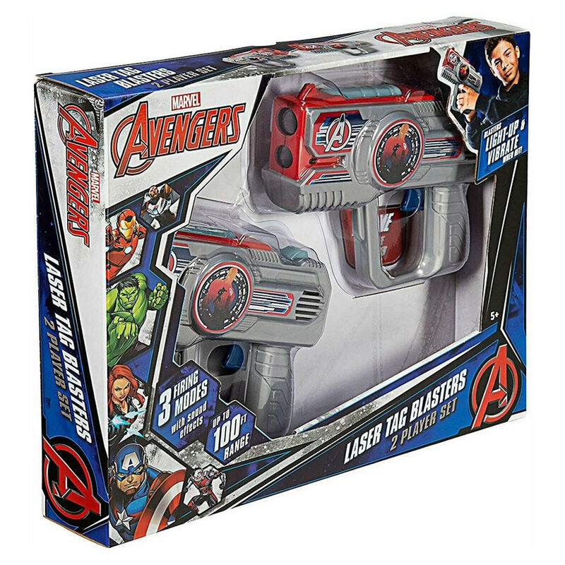 eKIDS, Set de Pistolas laser Ensamble Marvel de Avengers