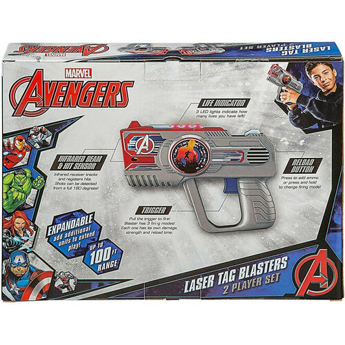 opdragelse fravær Melting Laser Tag Blasters Avengers Assemble - Redstring B2B