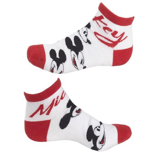 Ankle Socks Pack 3 Pieces Disney Mickey Size: 36-40