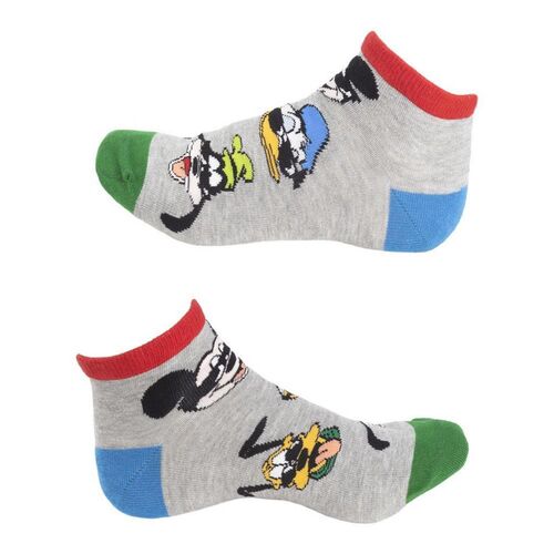 Ankle Socks Pack 3 Pieces Disney Mickey Size: 36-40