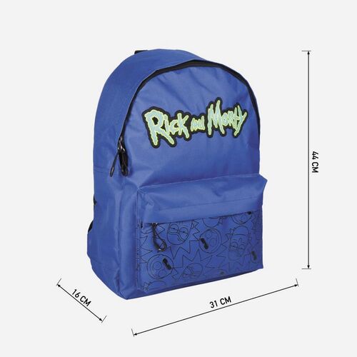 Casual Backpack Rick And Morty